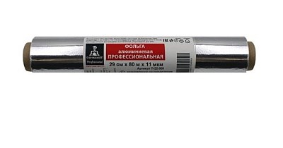 Фольга алюм. Лига-Пак Универсальная 29 см * 80 м 11мкм 1/12 НФ-00016883