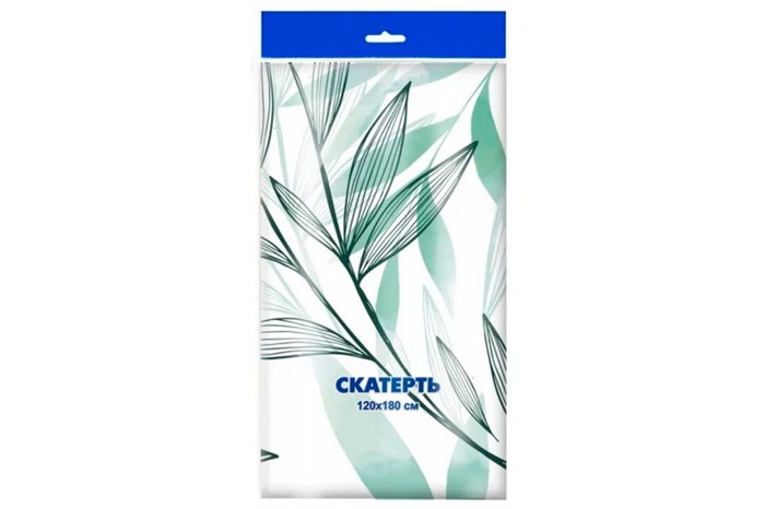 Скатерти 120х180  (50шт)  ИНТЕРПАК Ива 22194