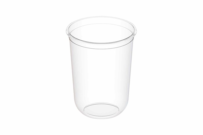 Стакан прозрачный ВЗЛП Bubble Cup с U  дном 375 мл.д.90мм.h112мм 24уп. по 20шт.(480шт/кор.) 24097