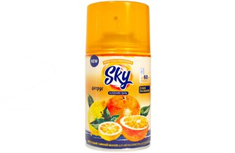 {{photo.Alt || photo.Description || 'Освежитель воздуха SKY (скай) 250мл Цитрус (сменный баллон) (6 шт)Аэро-Про'}}