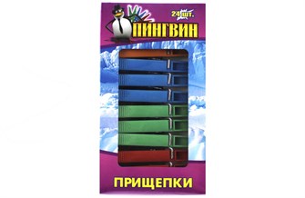 {{photo.Alt || photo.Description || 'Прищепки для белья "Пингвин" 24 шт. в уп (50 шт в кор)'}}