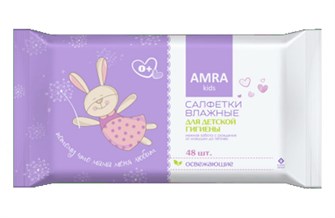 {{photo.Alt || photo.Description || 'Влажные салфетки АМРА (48шт) Детские для детской гигиены (12уп)'}}