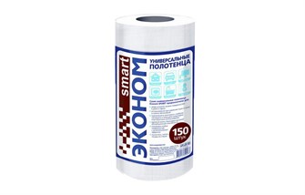 {{photo.Alt || photo.Description || 'Полотенце универсальное 20х23 150шт в рулоне (12рул) Эконом Смарт белые Авангард'}}