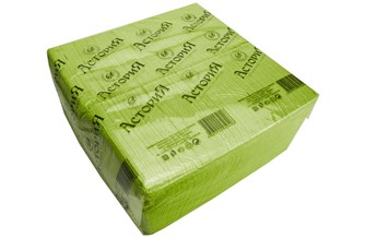 {{photo.Alt || photo.Description || 'Салфетки 24х24 1-слойн. (АСТОРИЯ) 400л/4уп Интенсив Зеленые'}}