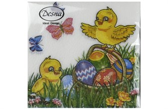 {{photo.Alt || photo.Description || 'Салфетки 25х25 1-слойн. ДЕСНА 40л (32 уп) Цыплята'}}