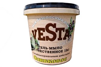 {{photo.Alt || photo.Description || 'БХ Гель-мыло хозяйств. ВЕСТА "Оливковое ГОСТ 88%", 1кг (16 шт/кор) Алва'}}
