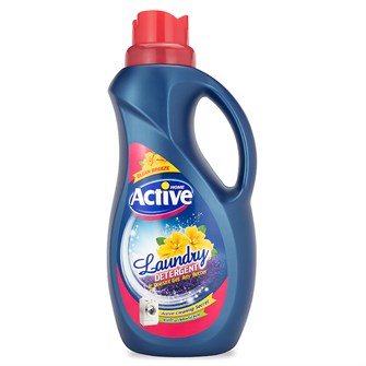 Гель для стирки белья универсальный Active (Актив) Свежий бриз 1500 мл ИРАН 1/9 Pink НФ-00019112