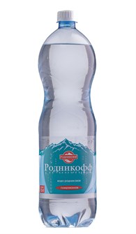 Вода "Родникофф" 1,5 л газированная ПЭТ 6/6 НФ-00022859