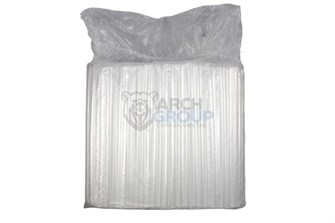 Трубочки для коктейля БАБЛ ТИ 12х240 в ИНД Упак(КОСОЙ СРЕЗ) прямая прозрачная (10упх200шт) (2000) МГ НФ-00023474