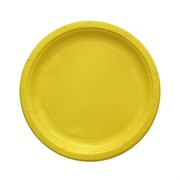 Бум тарелка ИнтроПластика д. 180 мм "Yellow" (50/500шт) НФ-00024824