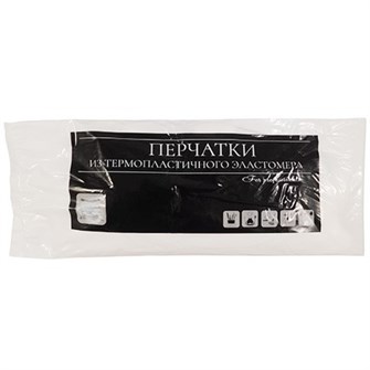 Перчатки одноразовые LINGER ЭЛАСТОМЕР L ПРОЗРАЧНЫЕ (100шт) 1/30 ДД НФ-00026204