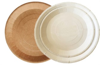 {{photo.Alt || photo.Description || 'ДоЭко тарелка ECO PLATE (эко плат) 230мм WB белая/крафт (100/600шт) '}}