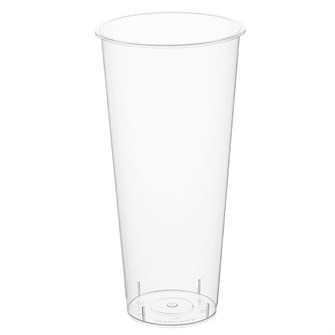 Стакан прозрачный Bubble Cup ГЛЯНЕЦ ПП ВЗЛП 610-650 мл.д.90мм.h170мм 20уп. по 10шт.(200шт/кор.) 22432