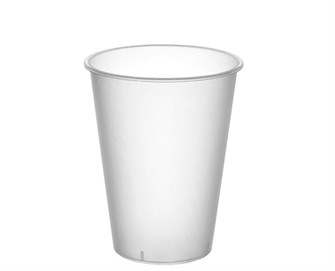 Стакан прозрачный Bubble Cup ГЛЯНЕЦ ПП ВЗЛП 375-410 мл.д.90мм.h112мм 20уп. по 25шт.(500шт/кор.) 18950