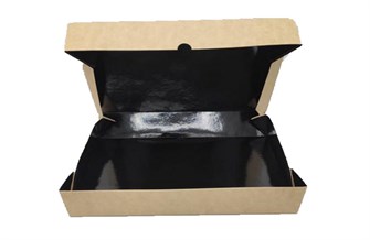 {{photo.Alt || photo.Description || 'ДоЭко Контейнер под десерт Eco Cake (эко кэйк) 1900 230х140х60 (50/300шт) Черный'}}