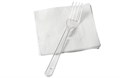 Вилка "ПРЕМИУМ" прозрачная  (50упх50шт) 180мм (2500шт)(Покровский полимер) 17836