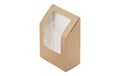 ДоЭко упаковка для роллов, тортильи ECO ROLL 90х50х130мм крафт (50/500шт) 11868