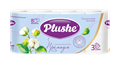 Туалетная бумага PLUSHE Premium Aroma "Хлопок" (Плюше Премиум) 8 рул 15м, 3-х слойная, 1/8 в уп ЮГ НФ-00027015