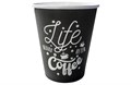 Бум стакан ЮГ 0,250л диам 80мм ГН LIFE COFFEE  /20уп * 50шт/ (1000шт)																														 НФ-00005621