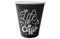 Бум стакан ЮГ 0,250л диам 80мм ГН LIFE COFFEE  /20уп * 50шт/ (1000шт)																														 НФ-00005621