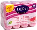 Туалетное мыло DURU Beauti soap 1+1 4*80гр Розовый грейпфрут НФ-00020238